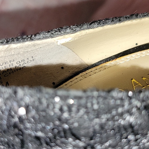 Enzo Angiolini Black Sparkly Heels - Picture 7 of 10